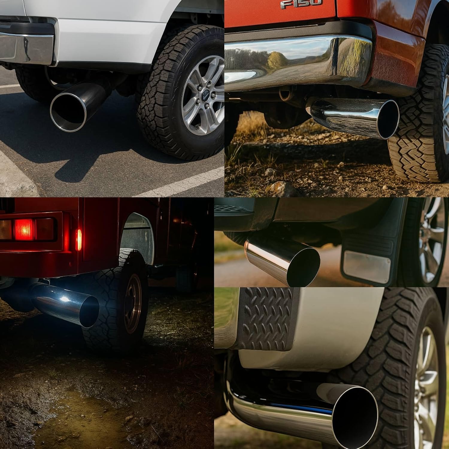 Thumbnail 5 de Exhaust Tip 4" Elbow Chrome