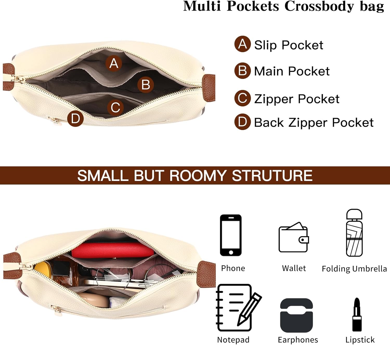 Thumbnail 2 de GAEK EAO Small Crescent Bag: A Practical Yet Stylish Crossbody for Everyday Use