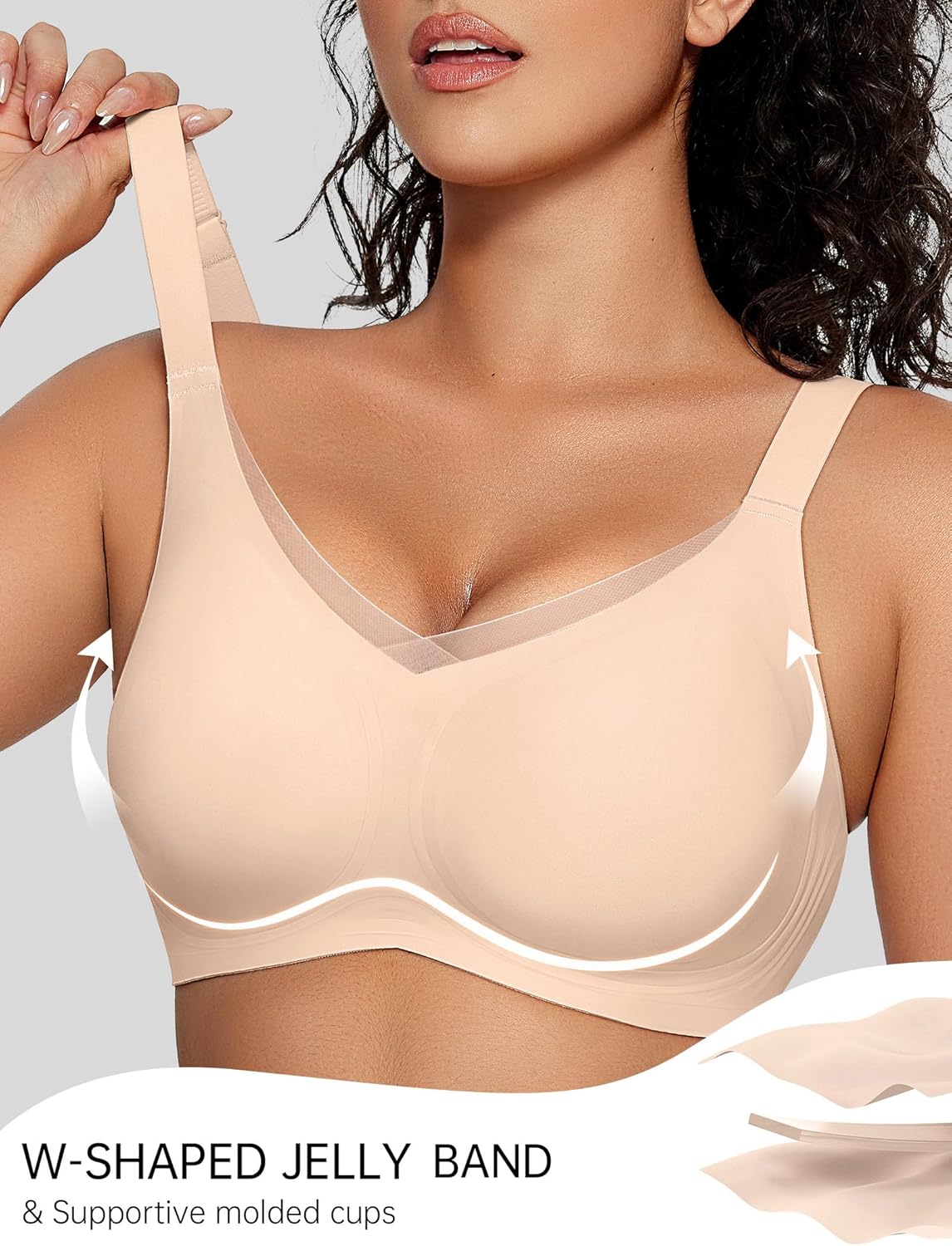 Thumbnail 2 de OEAK Wireless V Mesh Bralette