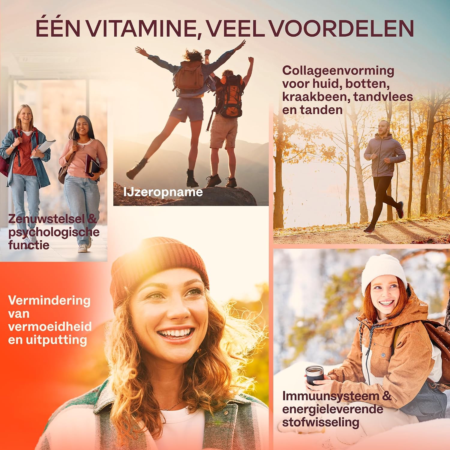Detalle de AAVALABS Natuurlijke Vitamine C, 180 capsules met rozenbottel en acerola