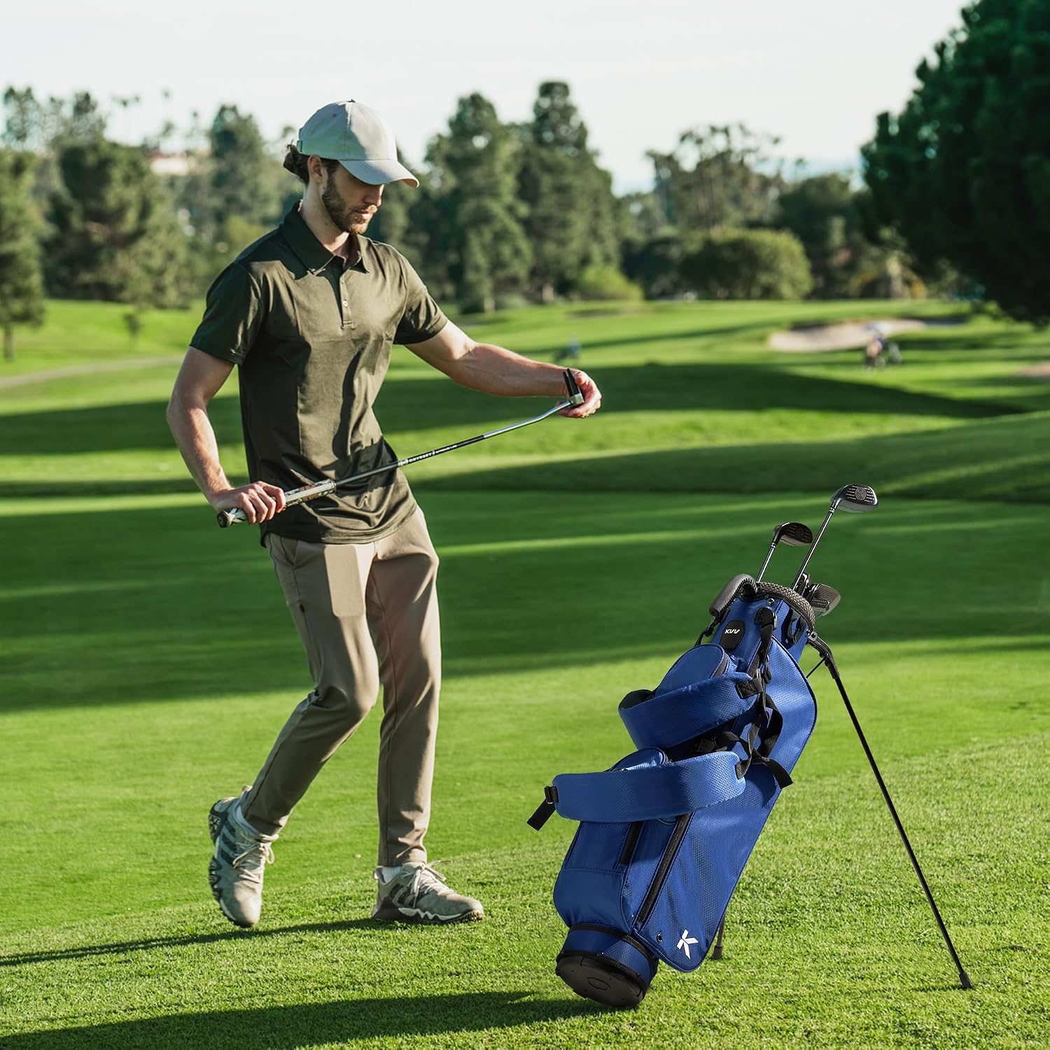 Detalle 1 de KVV Golf Stand Bag for 8 Clubs