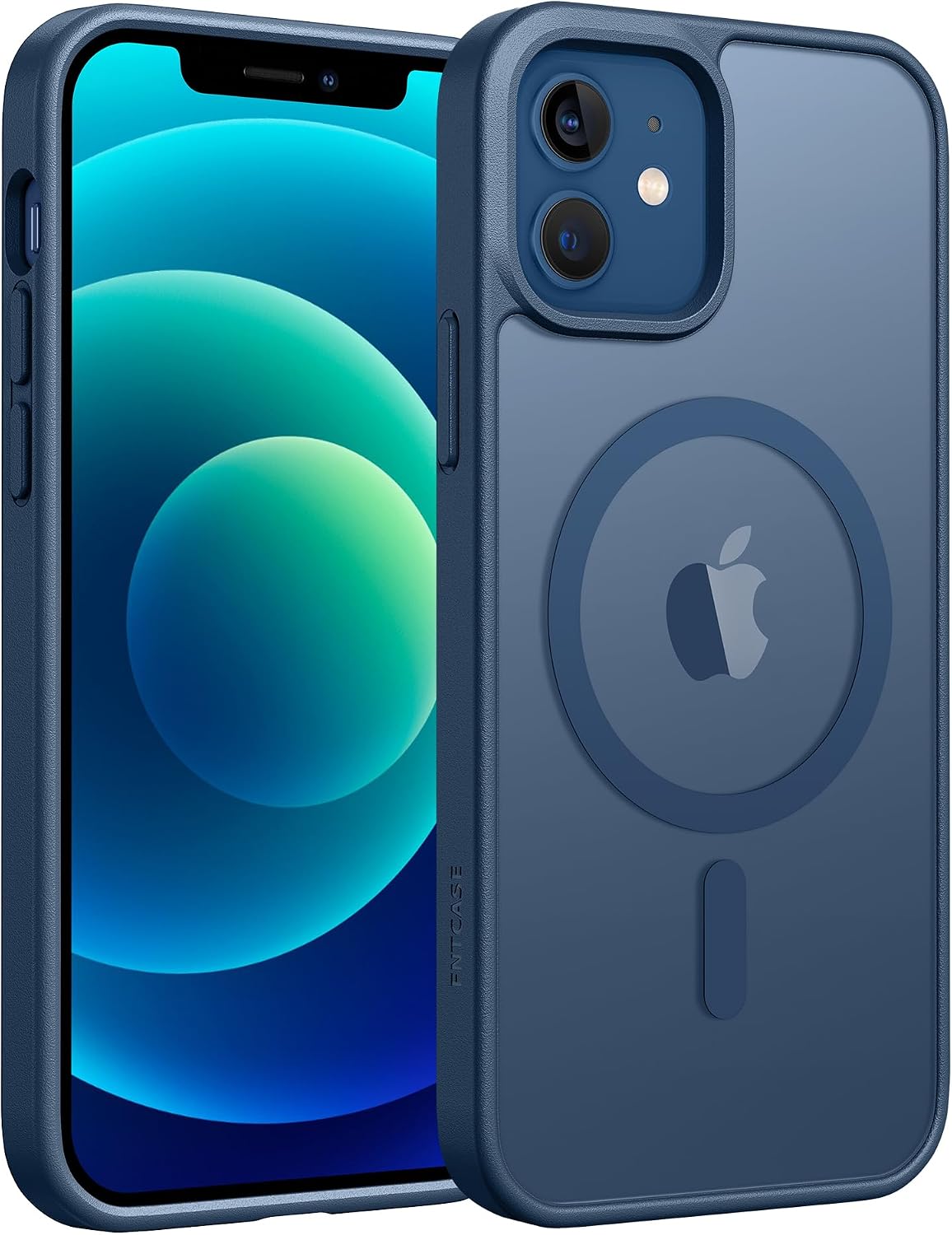 Detalle de FNTCASE Magnetic Matte Case for iPhone 12 / 12 Pro