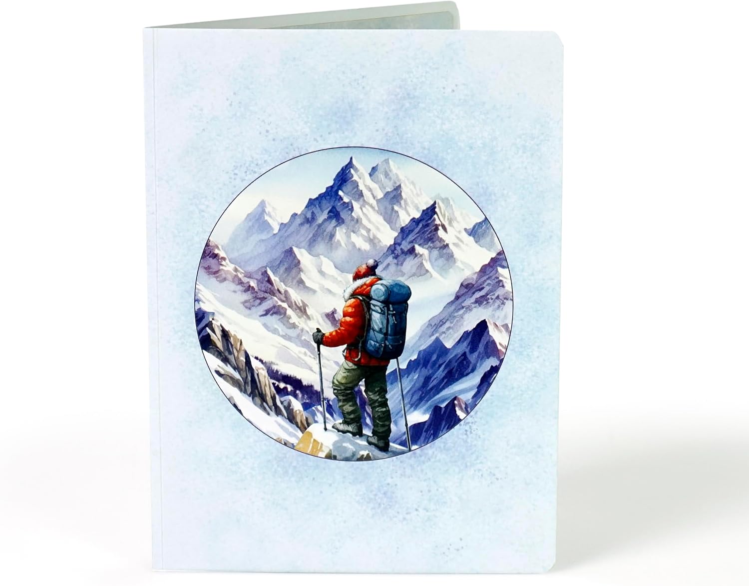 Detalle 2 de CUTPOPUP Das Abenteuer wartet – Geburtstagskarte Rock Climbing, 3D Pop-up