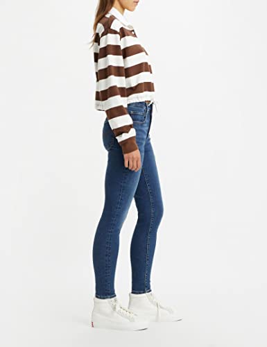 Detalle de Levi's 721 High Rise Skinny Jeans Femme — Blue Wave Dark (23W/28L)