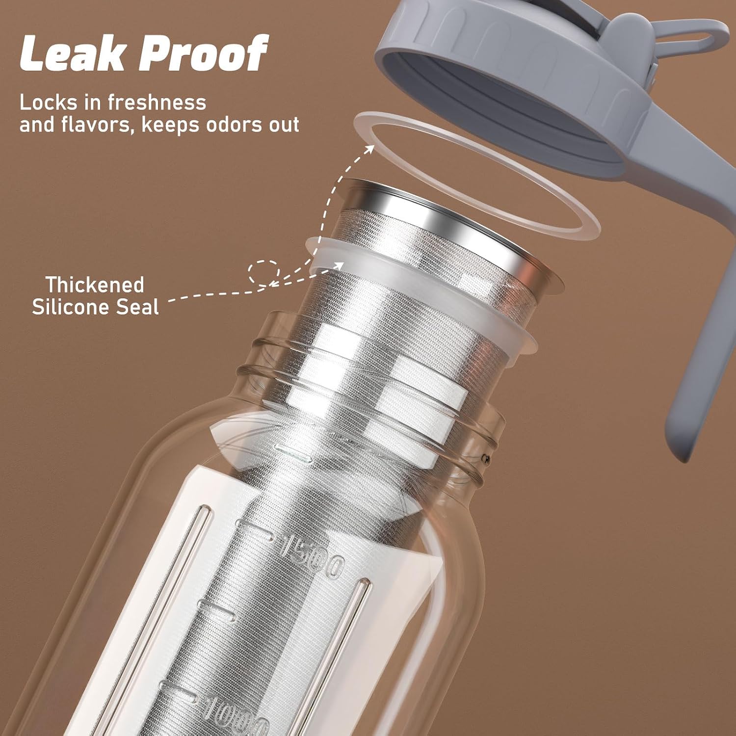 Detalle 2 de Cold Brew Coffee Maker Jar 64oz