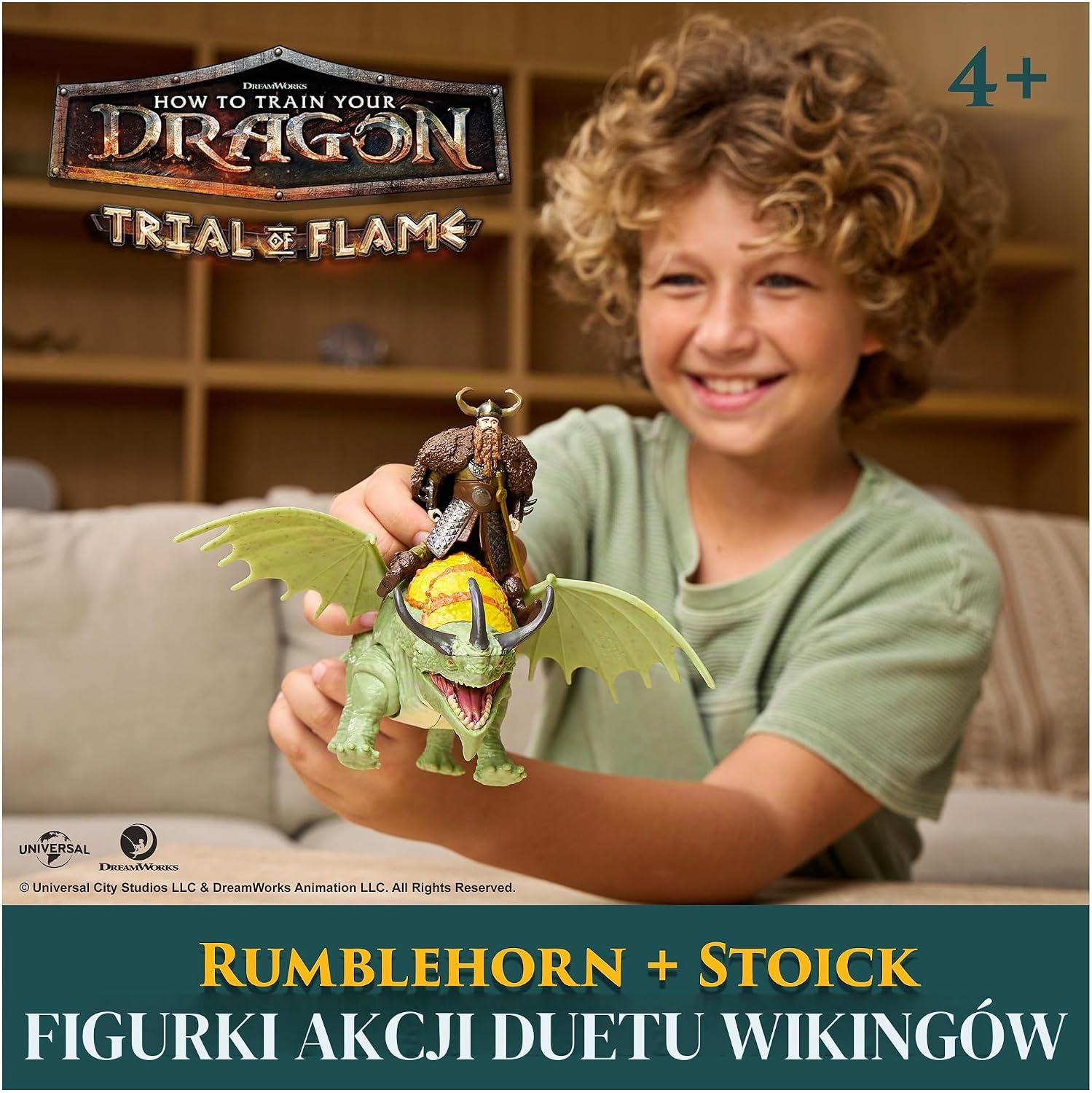 Detalle de Spin Master 6075559 – figurka DreamWorks Dragons z elastycznymi skrzydłami