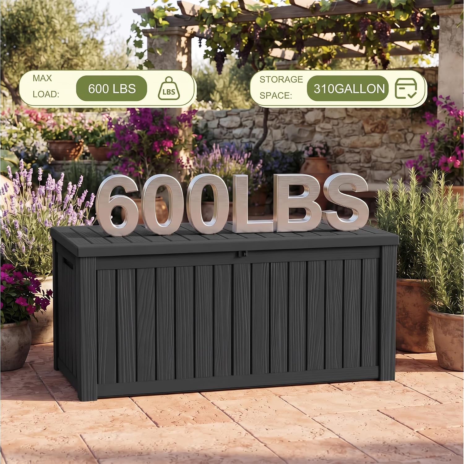 Thumbnail 6 de DRATO Outdoor Storage Box 310 Gallon