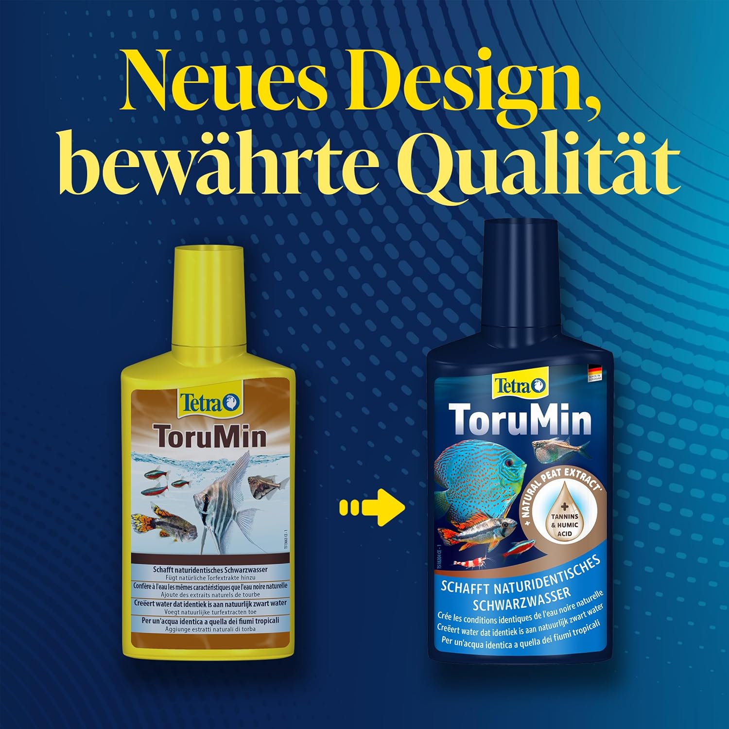 Detalle de Tetra ToruMin für naturidentisches Schwarzwasser – 500 ml