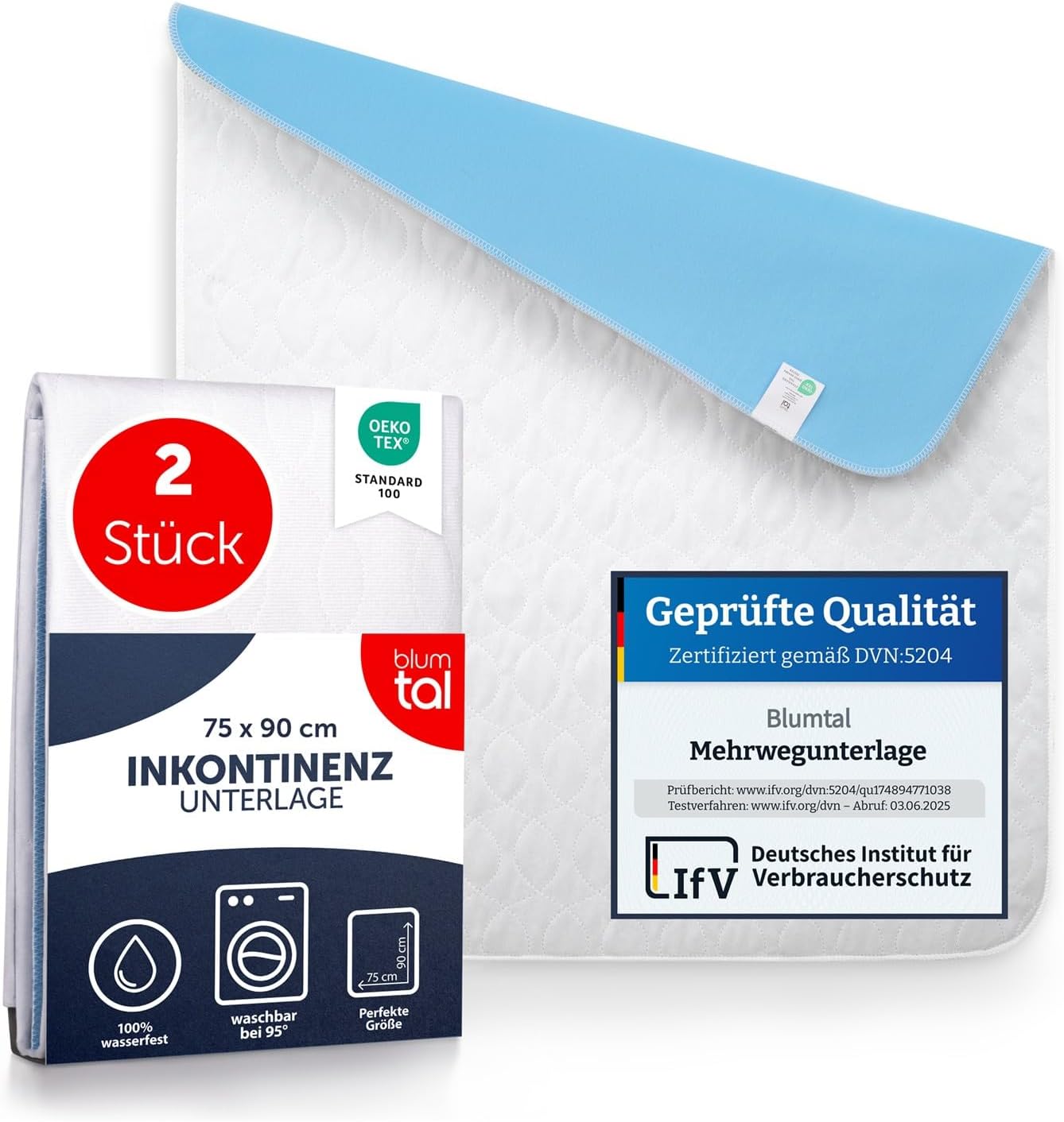Blumtal® Inkontinenzunterlage 75x90 cm