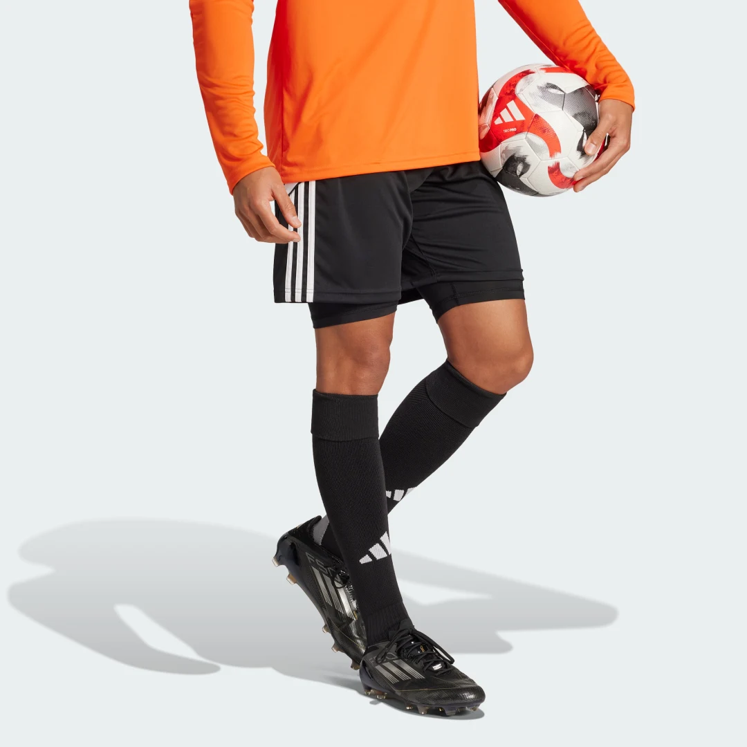 Detalle de Mallas cortas Squadra 25 Goalkeeper Padded de Adidas
