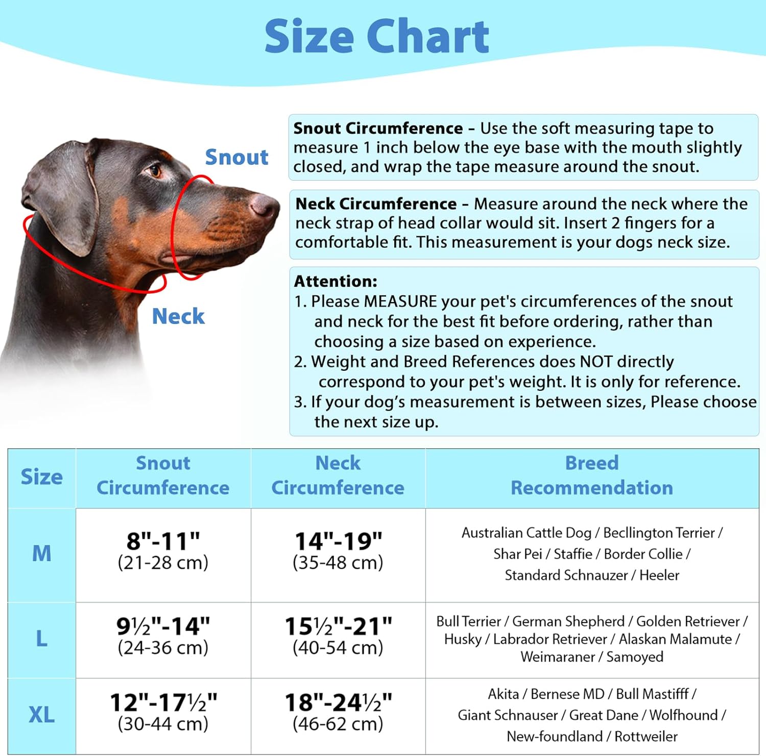 Thumbnail 2 de Mayerzon Dog Head Collar with Soft Padded – XL Black (Gentle Leader, No-Pull)