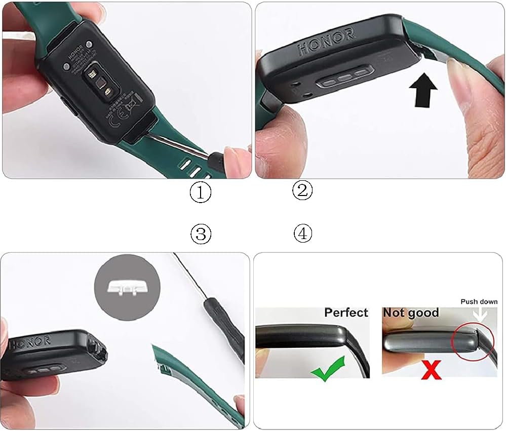 Thumbnail 6 de Huawei Band 6 Silicone Sport Watch Strap