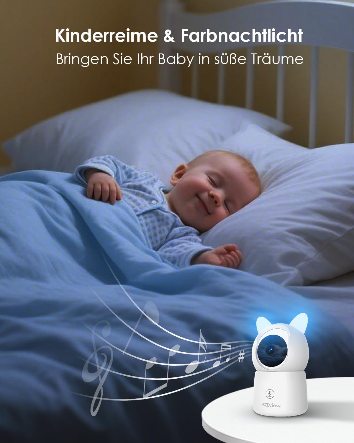 Thumbnail 6 de CZEview Babyphone 2,5K mit 5,5" Bildschirm