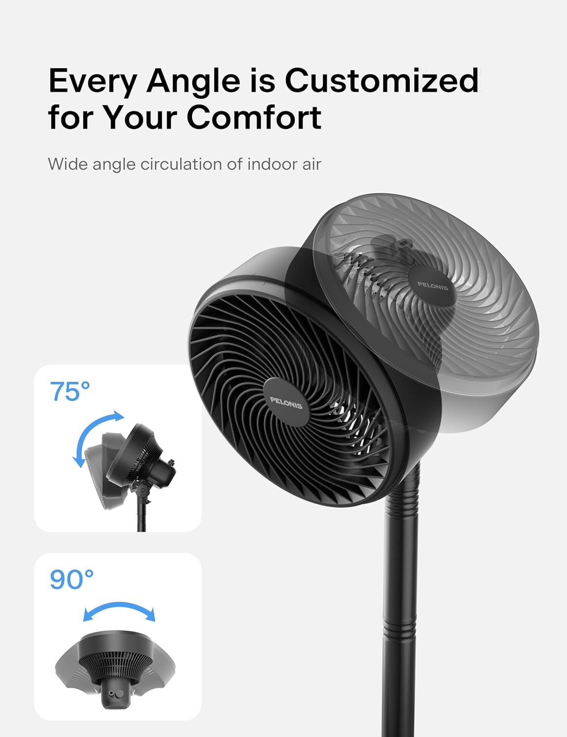 Thumbnail 6 de PELONIS Air Circulator Fan 7-inch