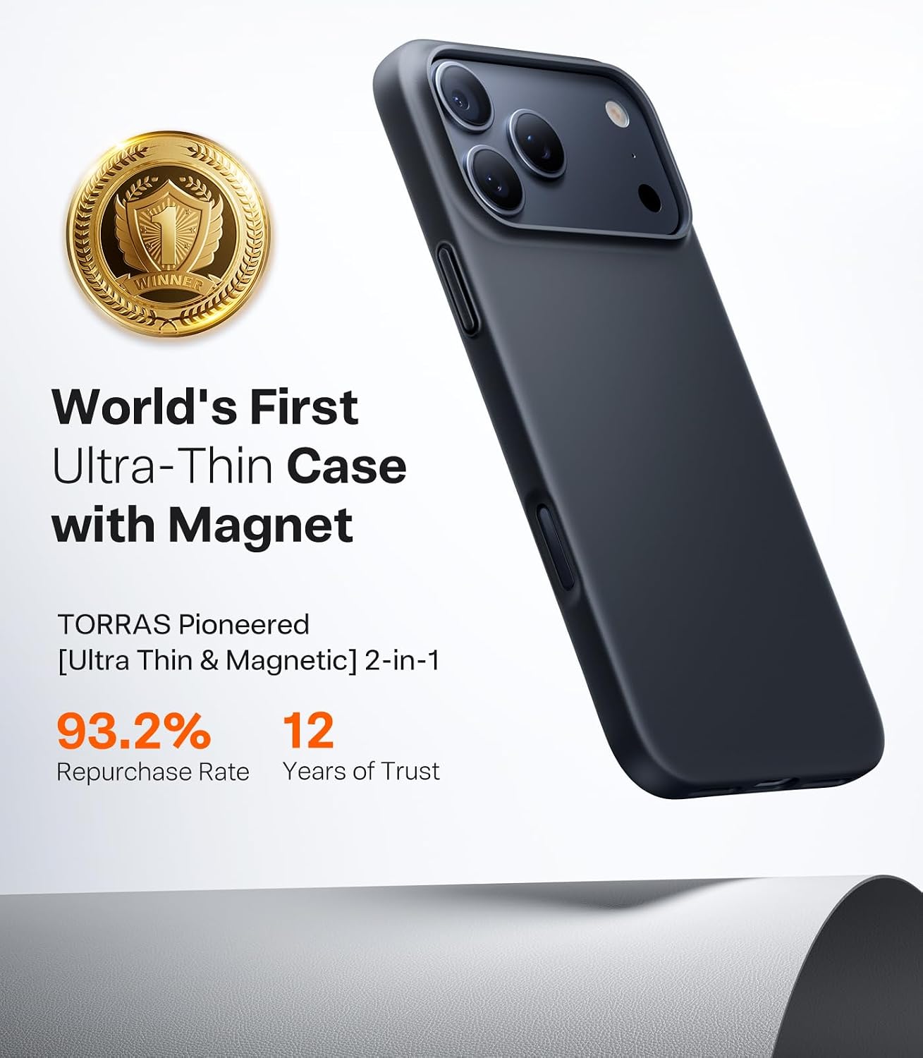 Thumbnail 2 de TORRAS Magnetic Slim-Fit iPhone 17 Pro Max