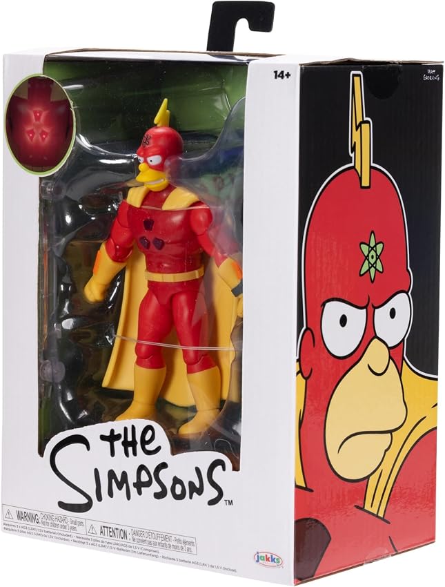 Thumbnail 6 de Los Simpsons Hombre Radiactivo figura 13 cm coleccionista