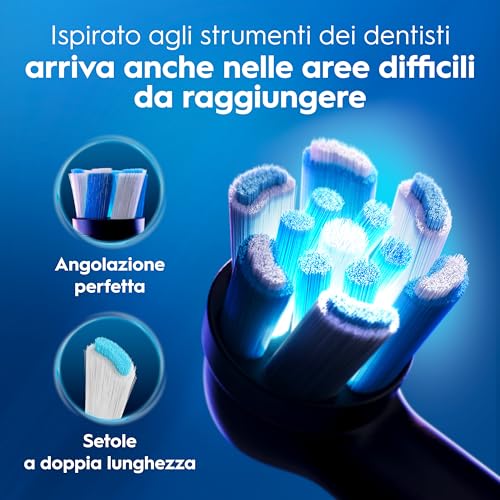 Thumbnail 10 de Oral-B iO 3 Spazzolino Elettrico Nero con 1 Testina, Custodia e Dentifricio