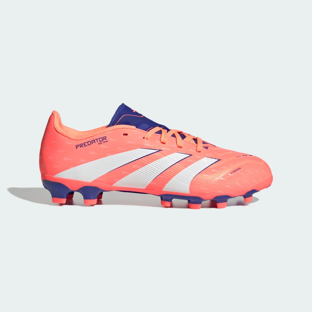 Detalle 2 de Adidas Predator League, bota de fútbol multisuperficie naranja