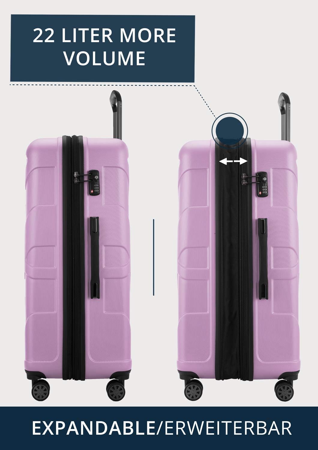 Thumbnail 2 de Suitline Valigia rigida 76 cm