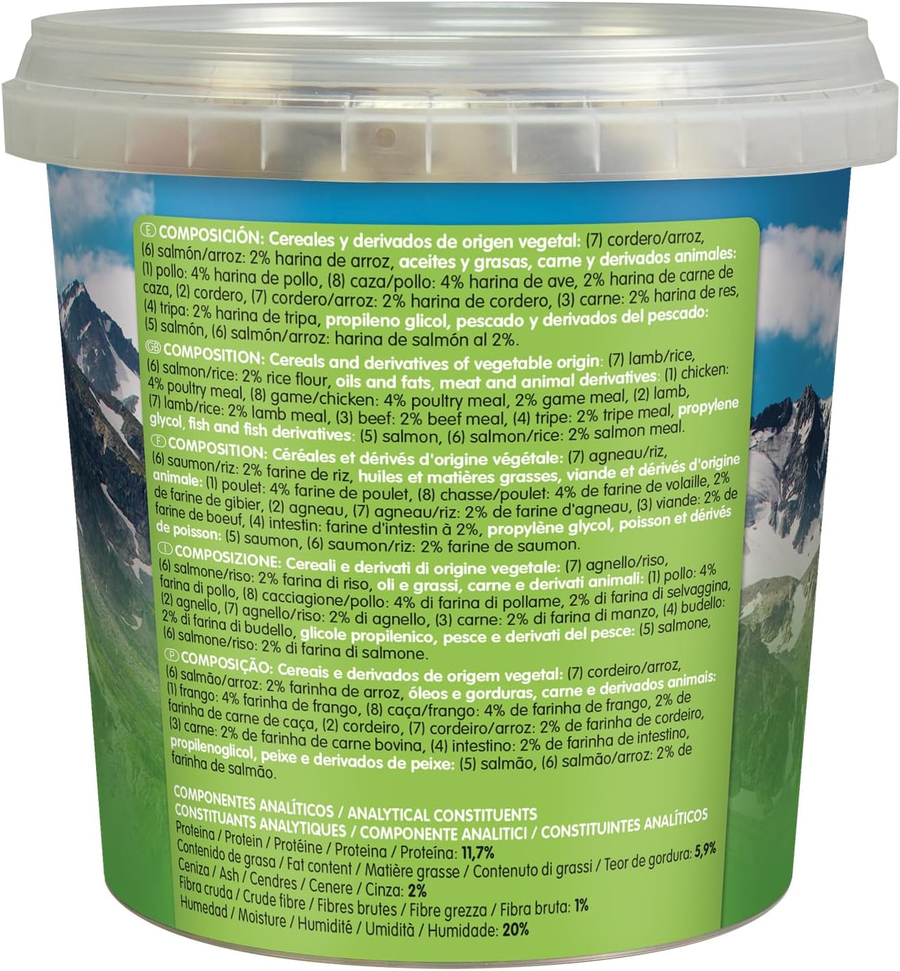 Detalle de Arquivet Weiche Snacks für Hunde 800 g