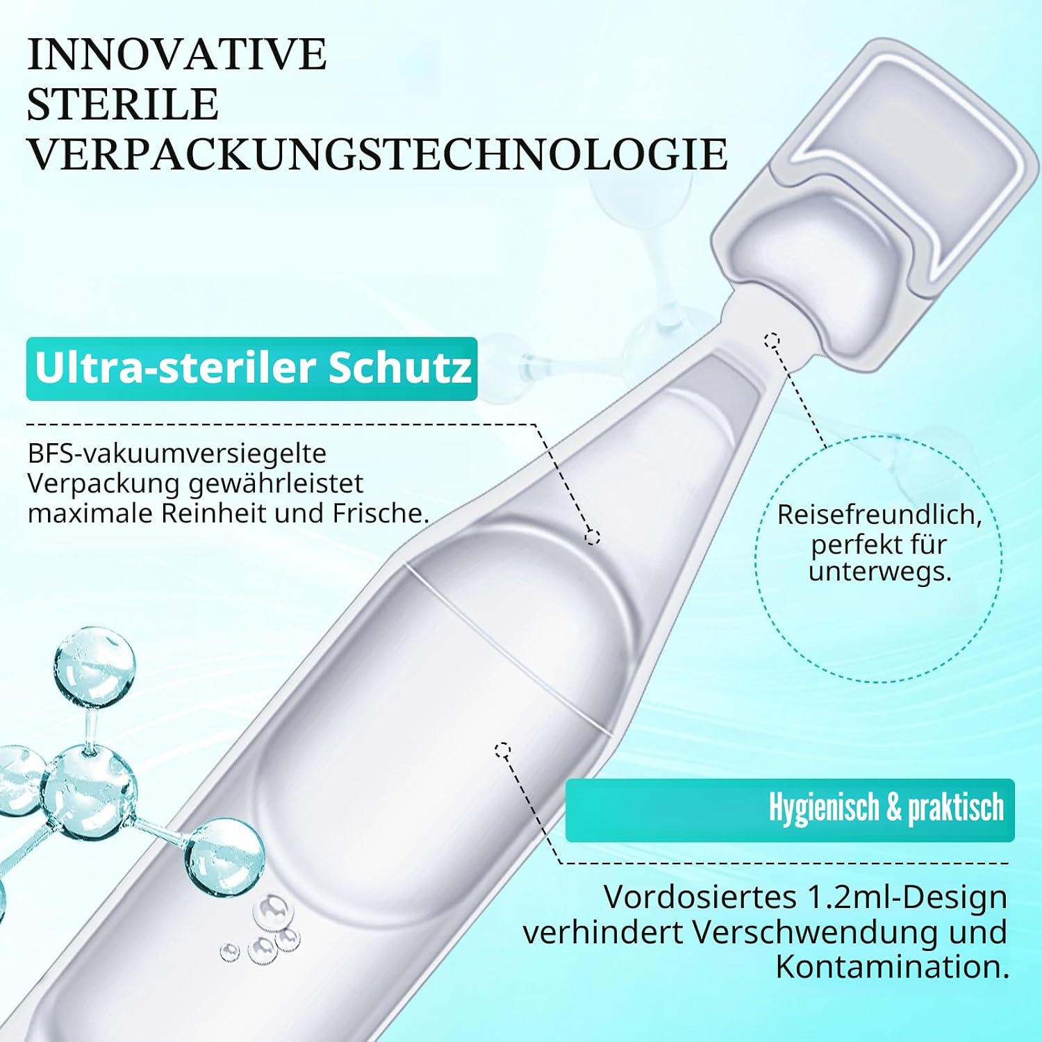 Thumbnail 3 de Hyaluron Serum Hochdosiert 3% 36 Ampullen