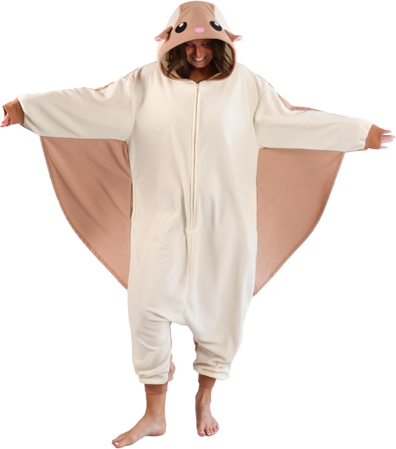 Detalle de Funziez! Flying Squirrel Onesie Fleece
