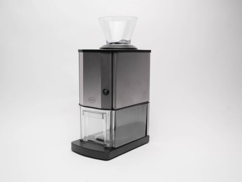 Detalle de RGV Mojito Junior: Spaccaghiaccio Elettrico 80W in Acciaio Inox, 20 kg/h, contenitore estraibile e imbuto amovibile