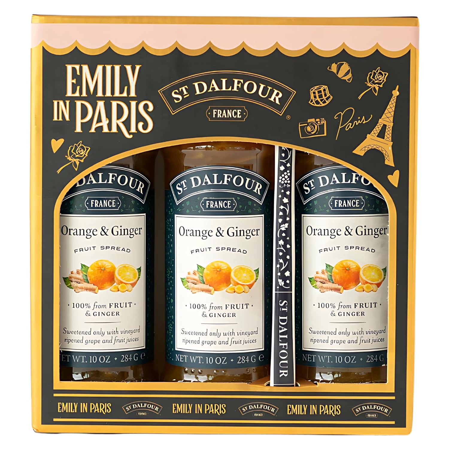 St. Dalfour Fruchtaufstrich Geschenkset 3x284 g