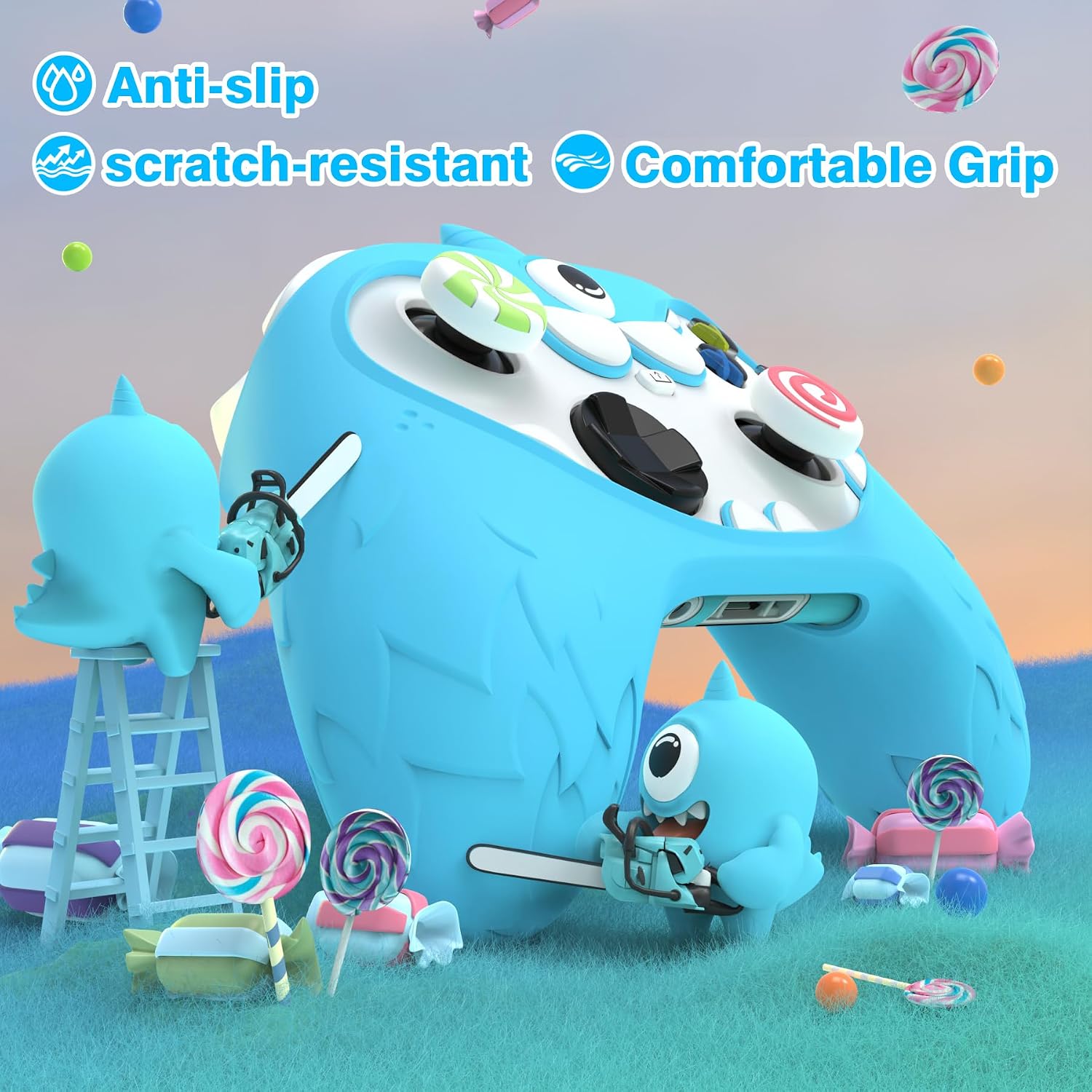 Detalle de playvital MonoEye Monster Silicone Cover