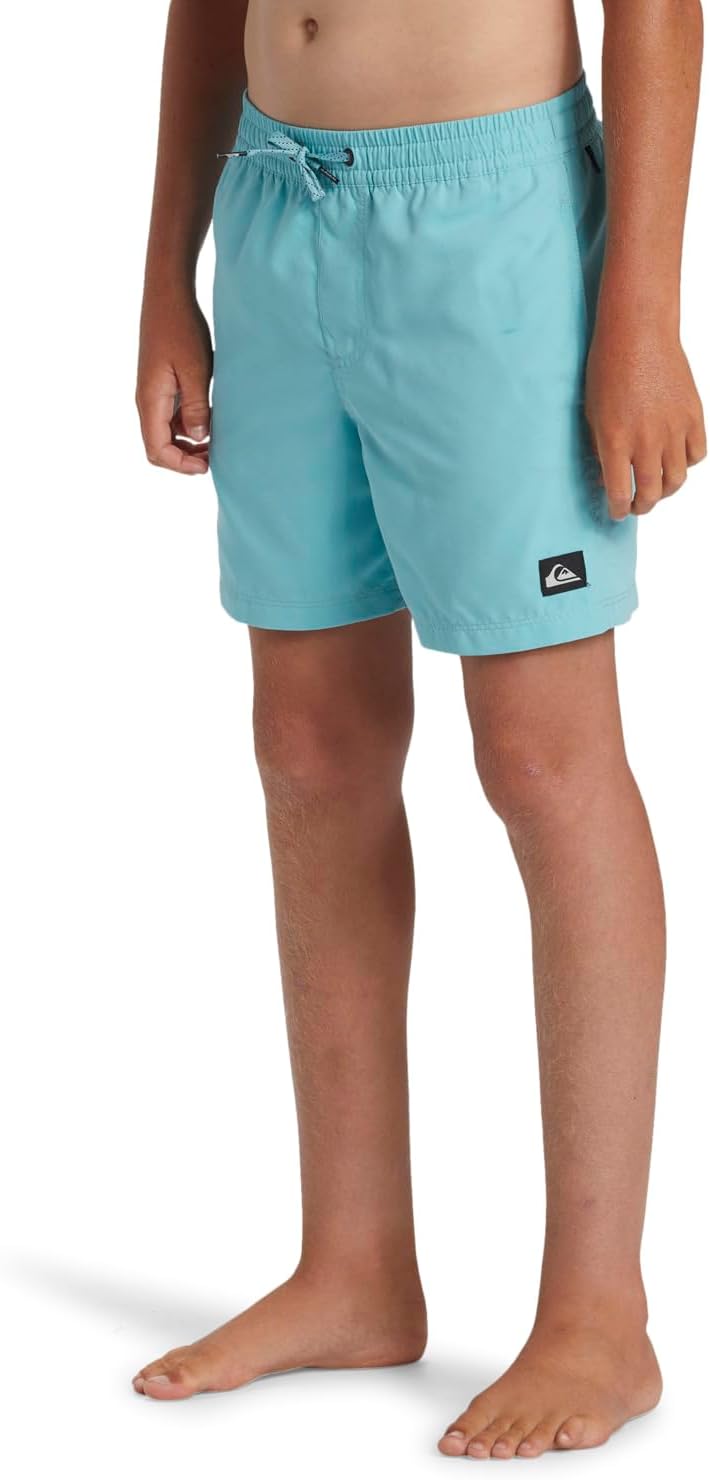 Detalle de Quiksilver Everyday Solid Volley 14" Parte Inferiore Bikini Bambini e Ragazzi – Pacco da 1