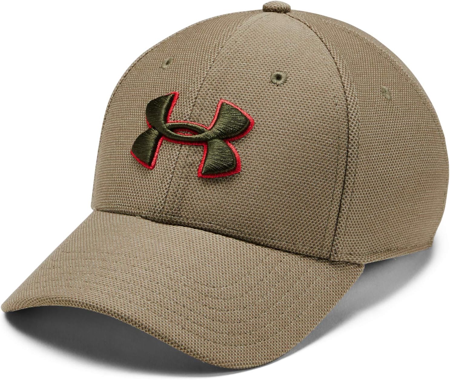 Thumbnail 6 de Under Armour Blitzing Low Stretch Fit Cap – Black/Blanco, M/L