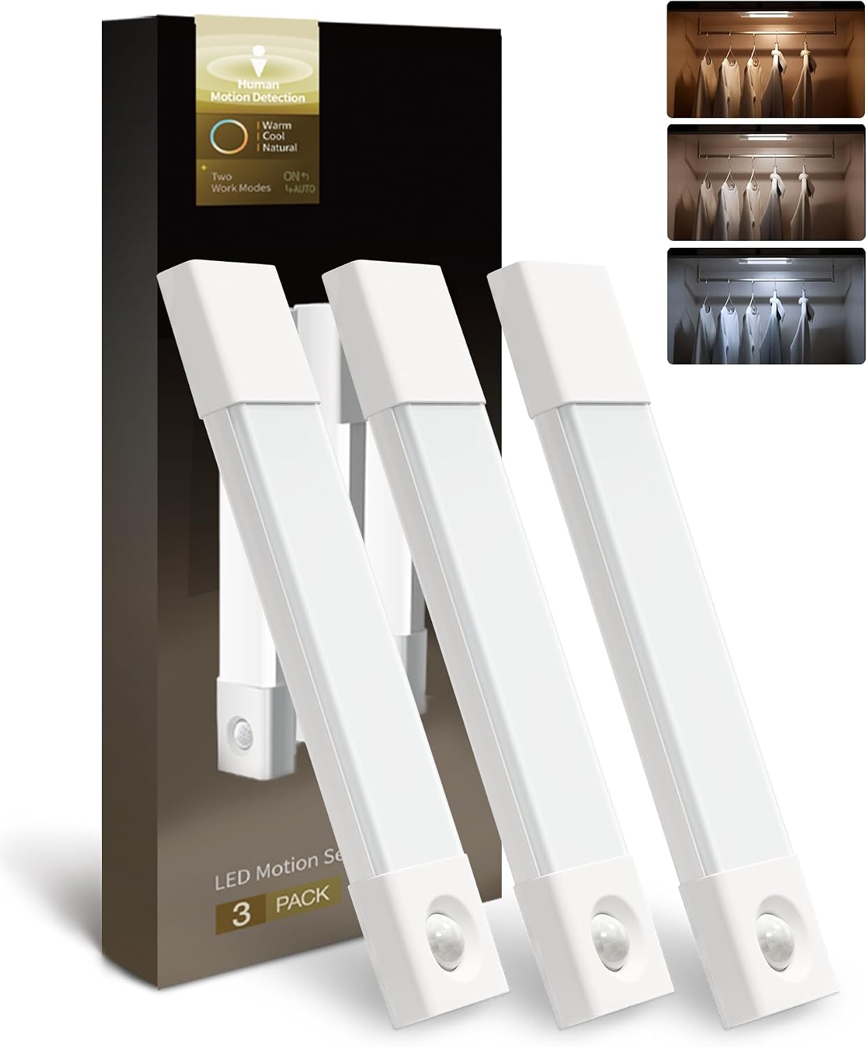 Detalle de EZVALO Luz LED 20cm con Sensor Movimiento