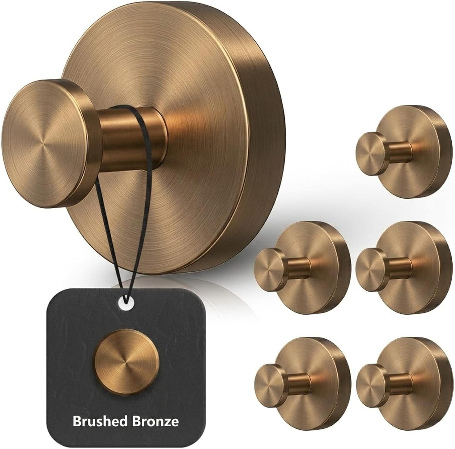 Thumbnail 6 de WingWider Shower Hooks 4-Pack for Glass