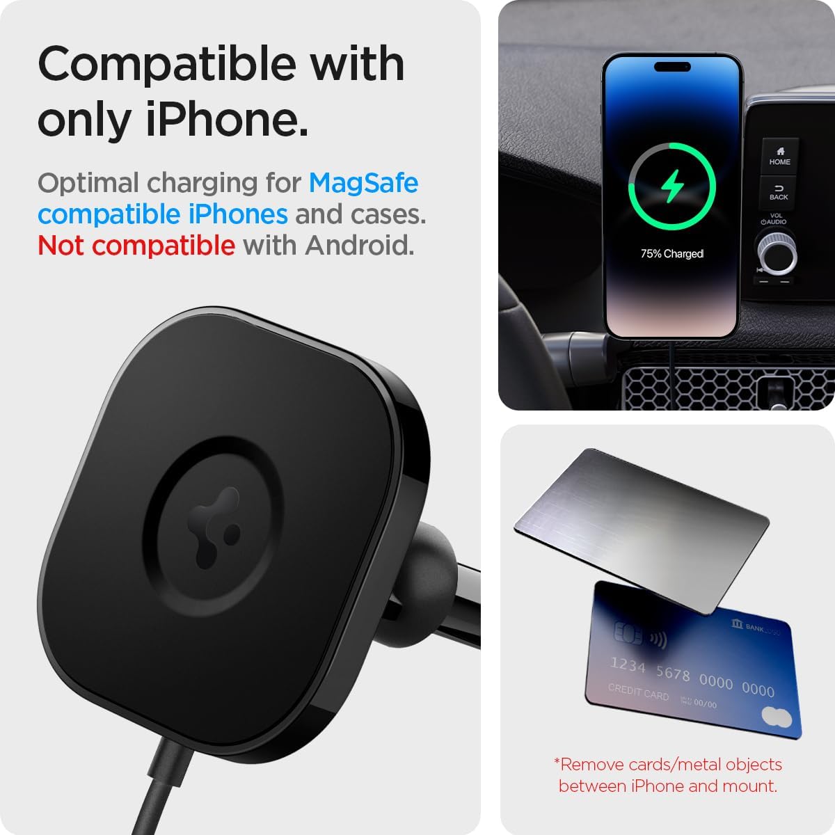 Thumbnail 9 de Spigen OneTap Pro Cargador Magnético para Coche