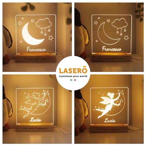Detalle de LASERO' lampada personalizzata in plexiglass