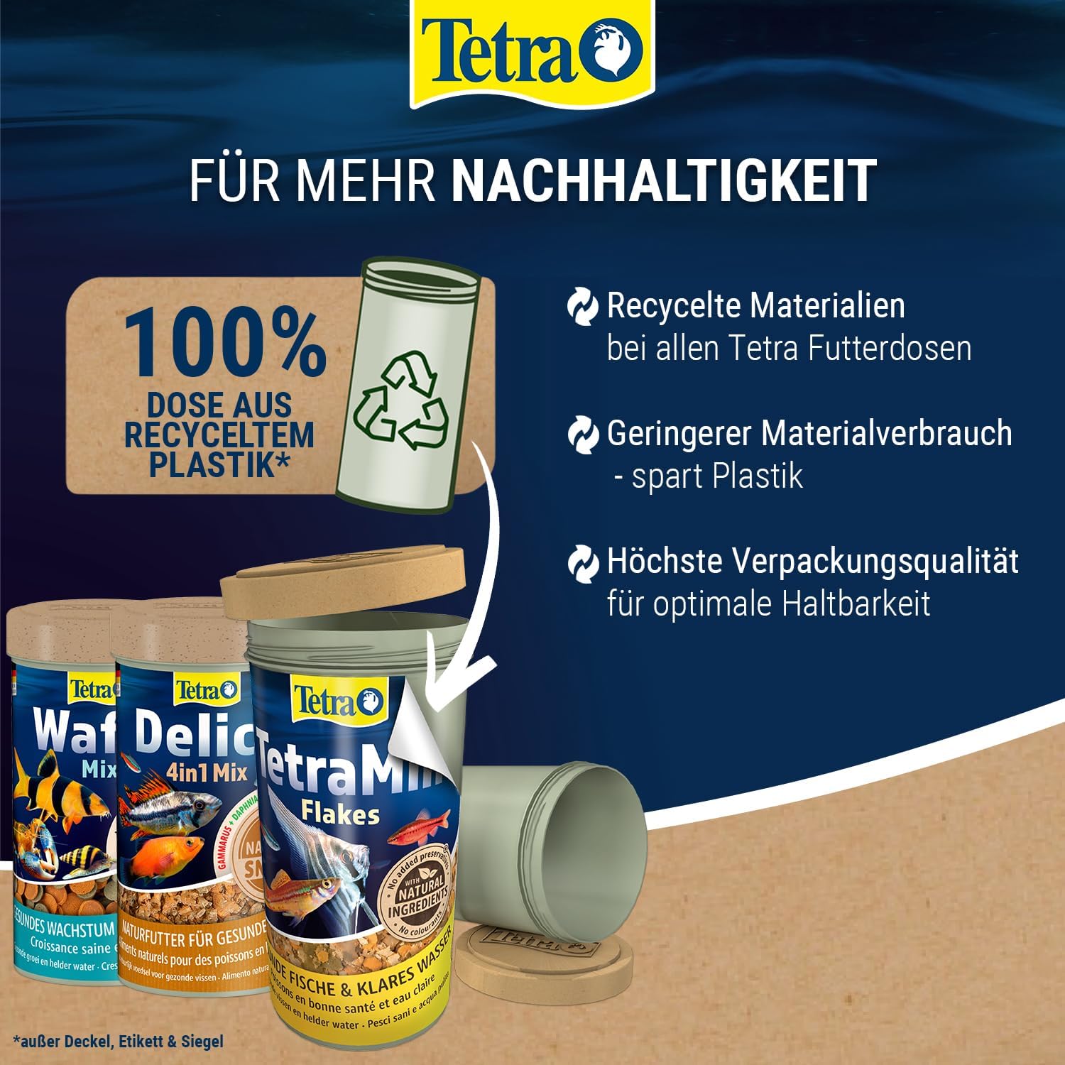 Thumbnail 6 de Tetra Wafer Mix – Bodenfischfutter für Welse und Krebse, 1 L