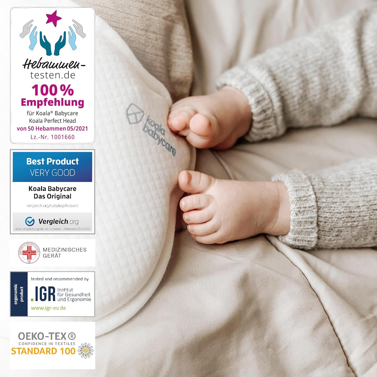 Thumbnail 5 de Koala Babycare Babykissen Plagiozephalie 👶