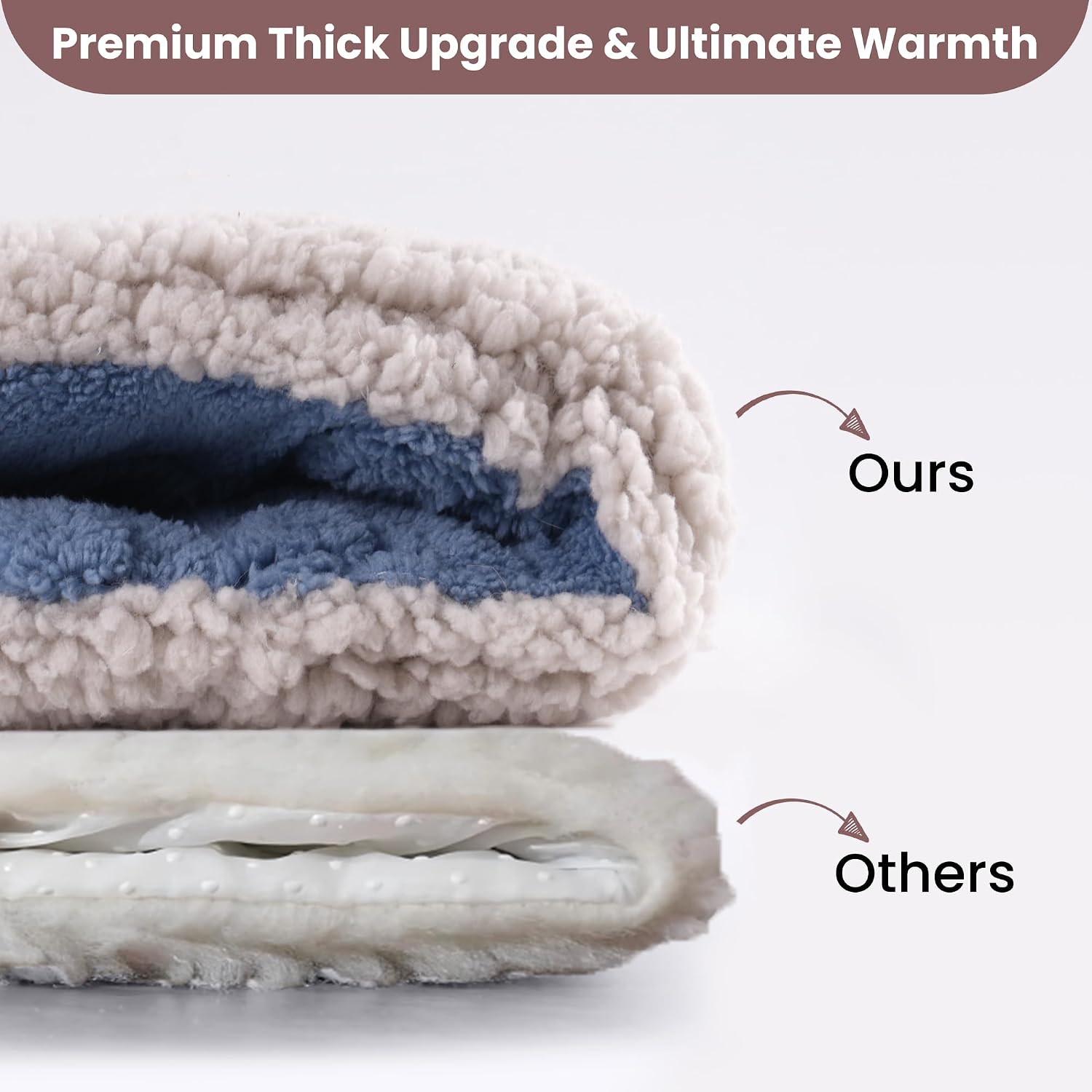 Detalle de EursurePet Self Warming Cat Bed, 28 x 22-Inch Reversible Washable Mat