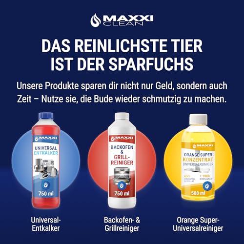Thumbnail 7 de Maxxi Clean 1 x 750 ml Gel Paste mit Pinsel – extrastarker Fettlöser für Backofen, Grill und Ceranfeld
