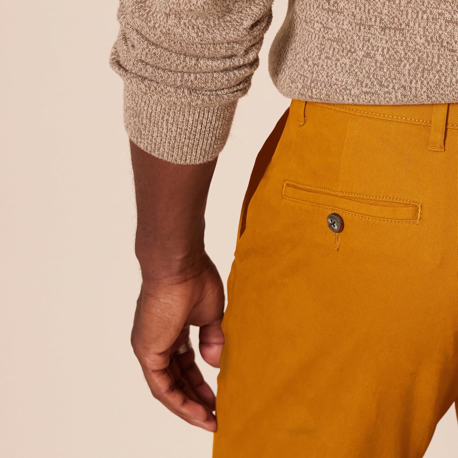 Thumbnail 3 de Amazon Essentials Pantalon Chino Décontracté et Extensible – Coupe Slim Homme