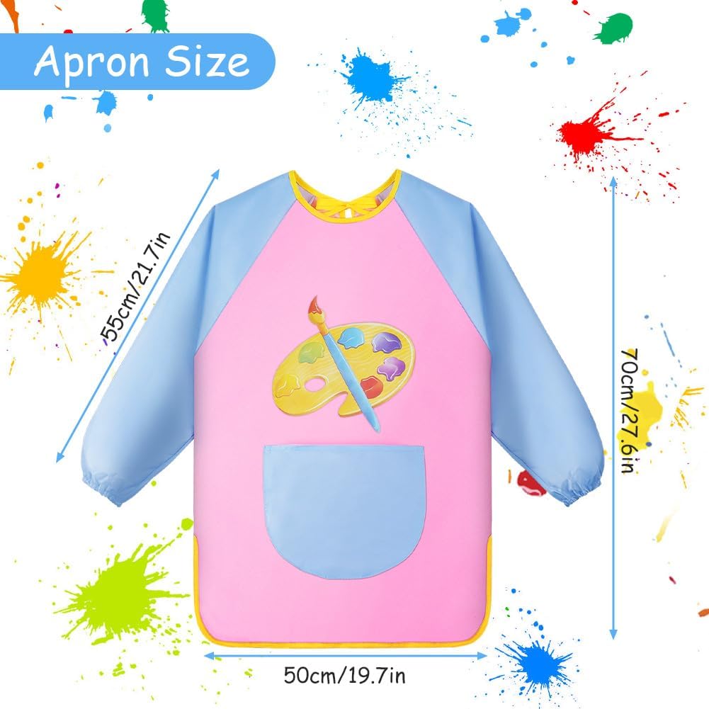 Detalle 2 de OSDUE Delantal infantil impermeable 70x50 cm