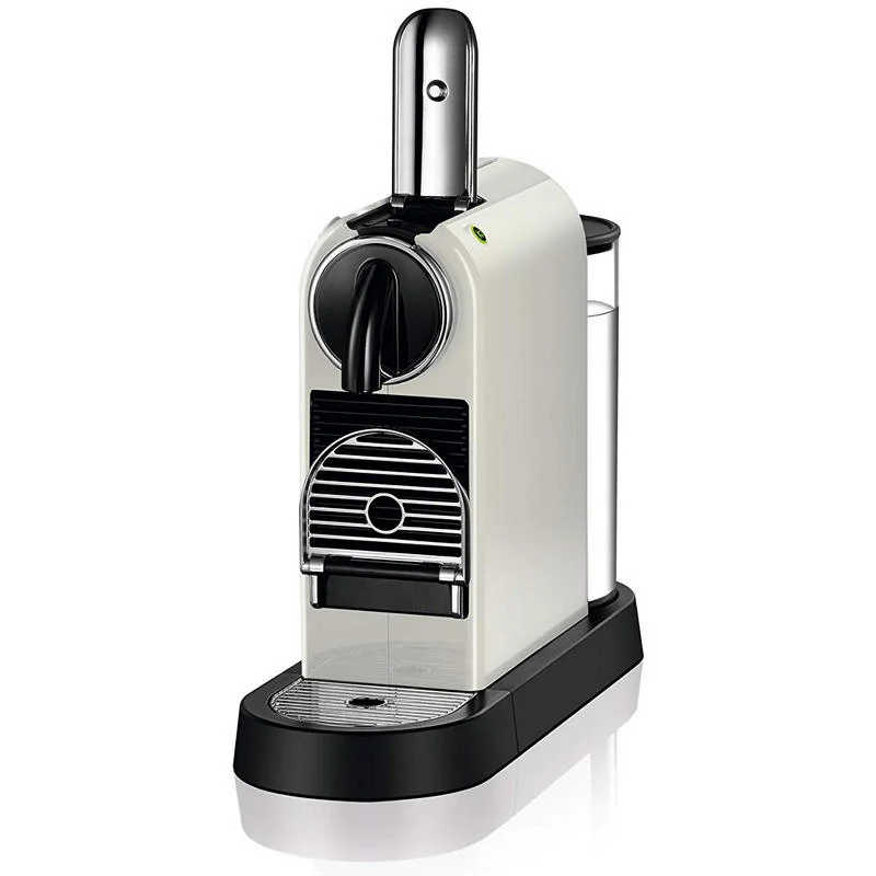 Detalle de DeLonghi Citiz EN 167: Cafetera Nespresso blanca, rápida y compacta
