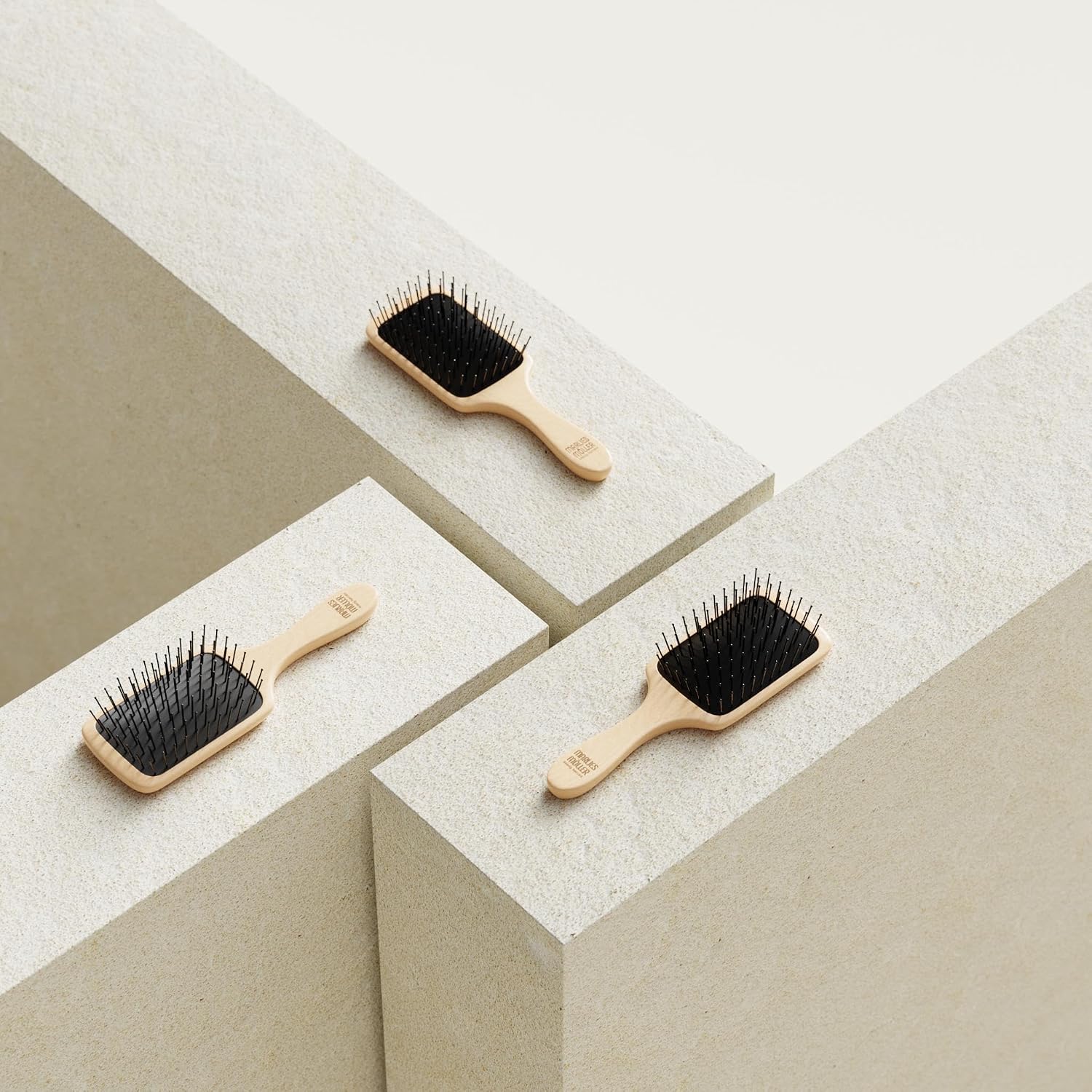 Detalle de Marlies Möller Reisebürste für Haare, klassisch | 1er Pack
