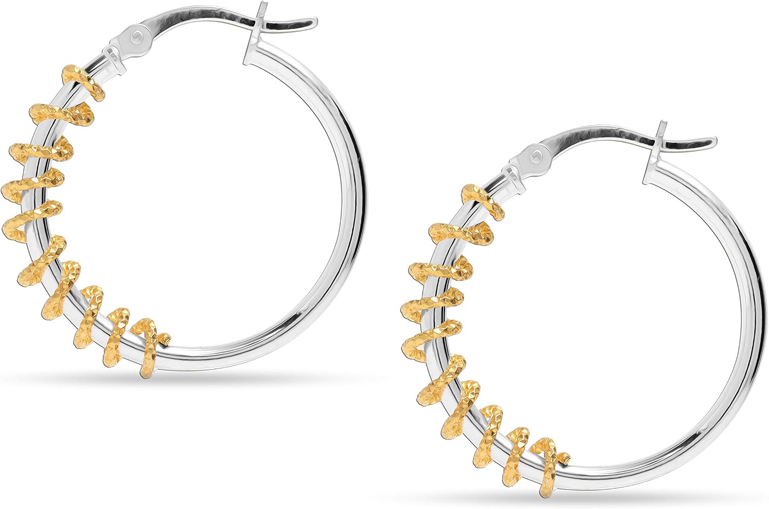 Thumbnail 6 de LeCalla 925 Sterling Silber Ohrringe 30 mm
