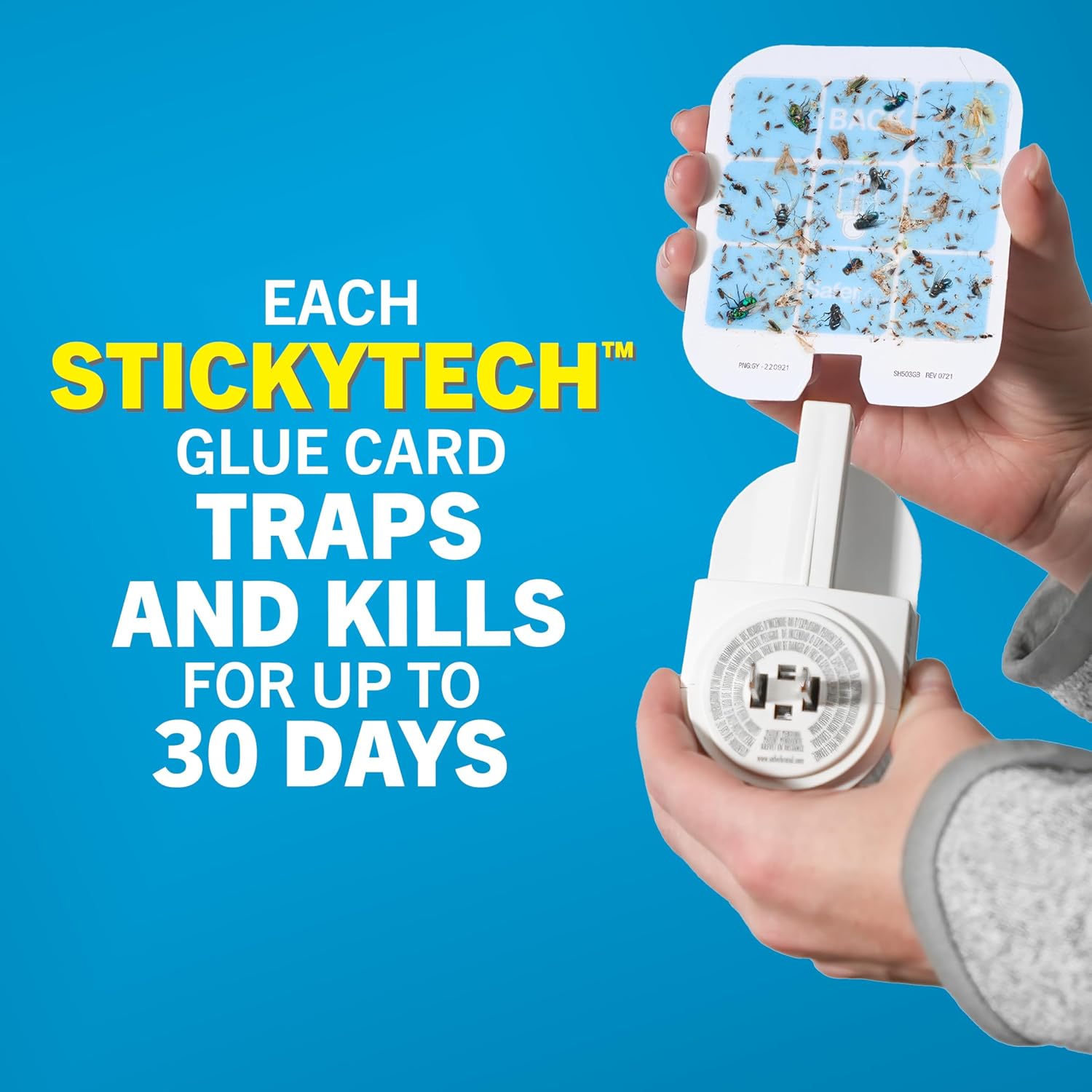 Detalle 2 de Safer Home Flying Insect Trap, Plug-in 2-Pack: UV Light, No Chemicals