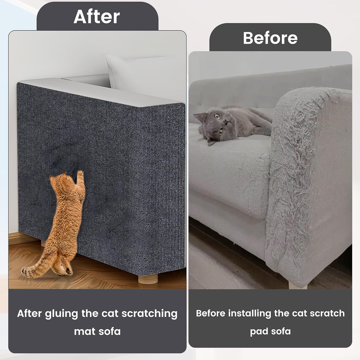 Thumbnail 4 de FaAmour 30x100CM Sofa Protector Dark Grey