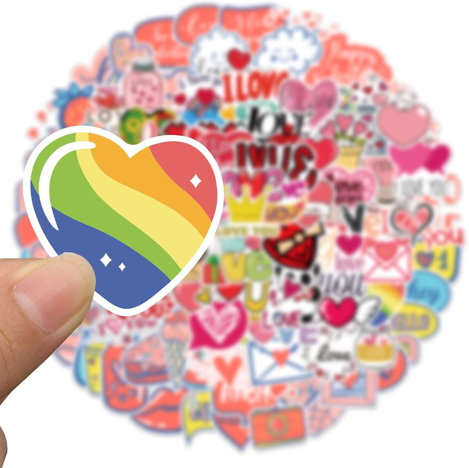 Detalle 2 de Vinyl Stickers 50-Piece Pack