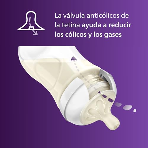 Detalle de Philips Avent Natural Response Nipples, Fast Flow (Flow 4) – 4-Pack