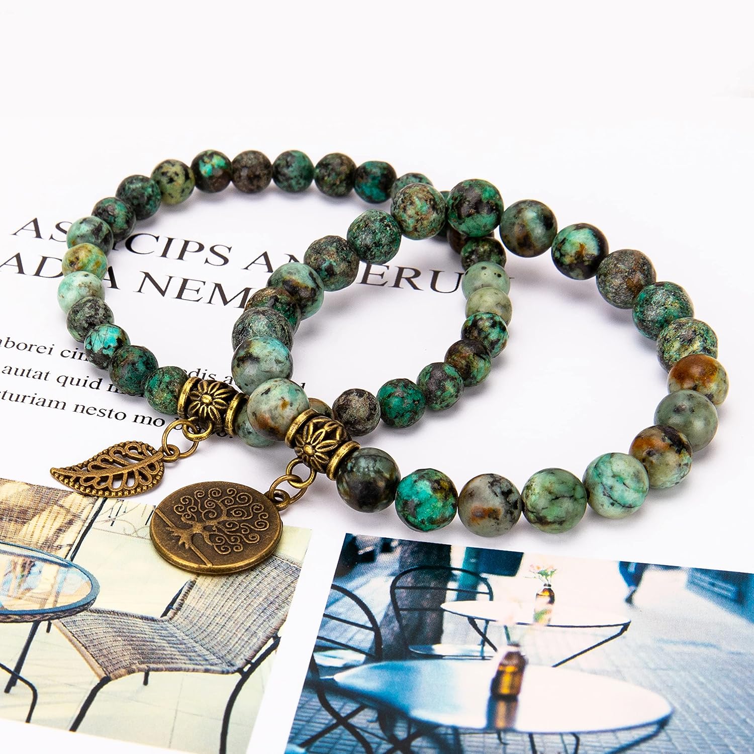 Thumbnail 4 de Kristall-Chakra-Armbänder Set 3 Größen