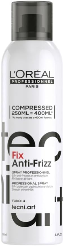 Detalle de L'Oréal Professionnel Tecni.ART Fix Anti-Frizz Fixing Hairspray (250ml) – All Hair Types